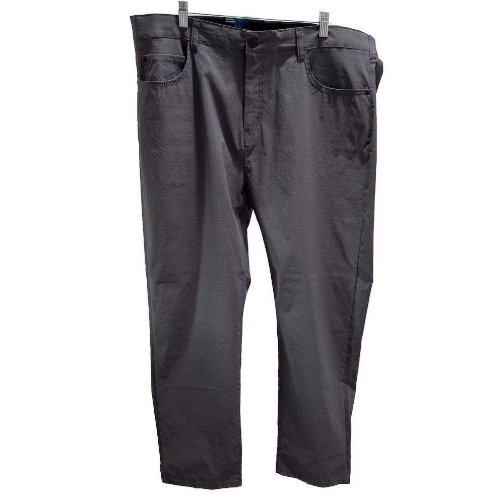 Members Mark Denali Travel Pants Gray Performance Fabric UPF 50 Mens 40x30   NWT